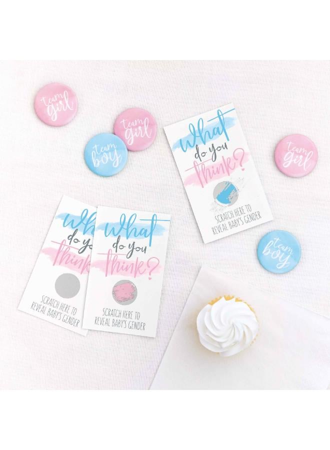 Unique Team Boy/Girl Gender Reveal Badge - Image 3