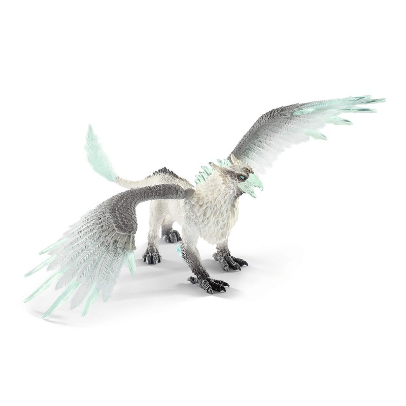 schleich Eldrador Creatures 13 Ice Griffin Toy Large Dragon Figure with Movable Wings Winged Lion Beast Figurine for Imaginative Play Fun Monster Fantasy Toy for Boys and Girls 7 70143 - Image 5