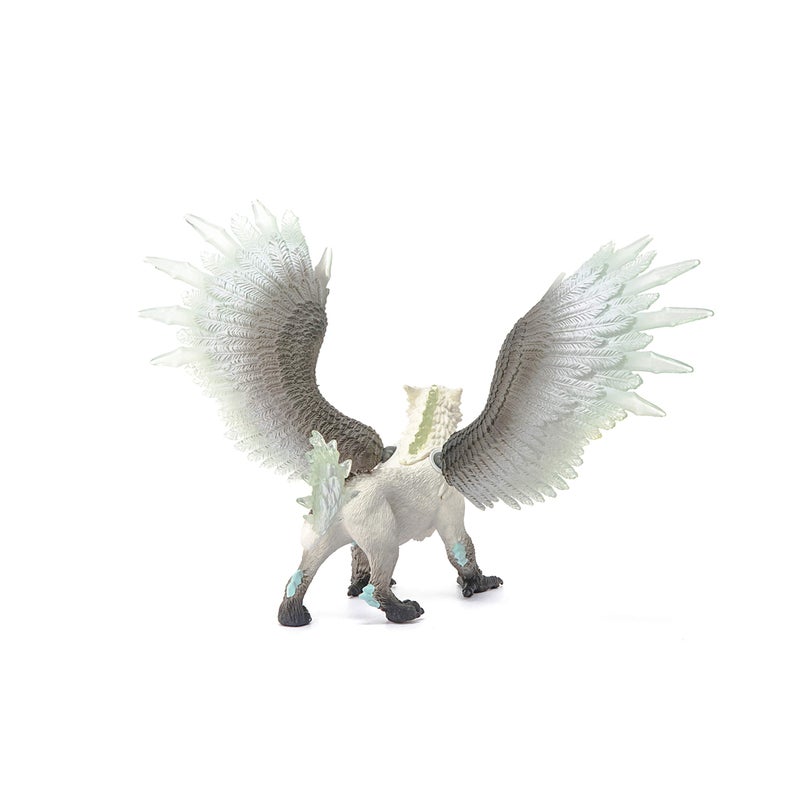 schleich Eldrador Creatures 13 Ice Griffin Toy Large Dragon Figure with Movable Wings Winged Lion Beast Figurine for Imaginative Play Fun Monster Fantasy Toy for Boys and Girls 7 70143 - Image 4
