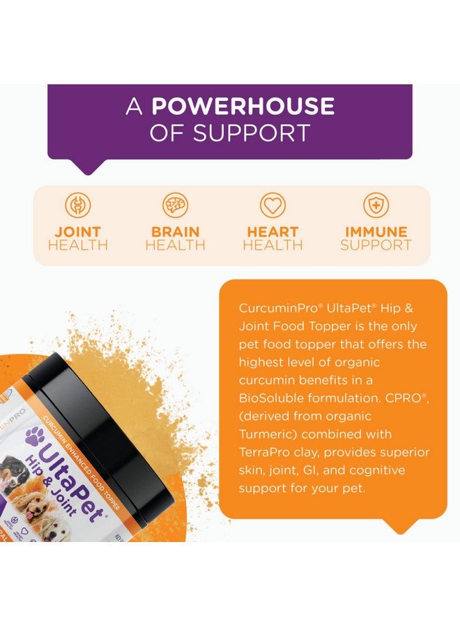 CurcuminPro® UltaPet™ Hip & Joint Dog Food Topper, Natures Joint & Hip Inflammation Support with Curcumin, Supports Healthy Cognitive & Immune Functions. (60 Servings) - Image 5