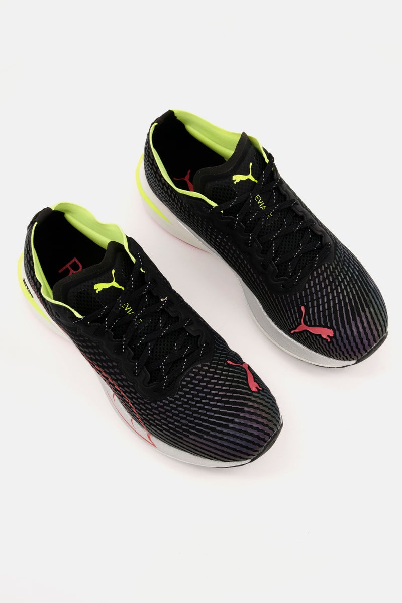 PUMA Women Lace Up Deviate Nitro WTR Running Shoes, Black - Image 3