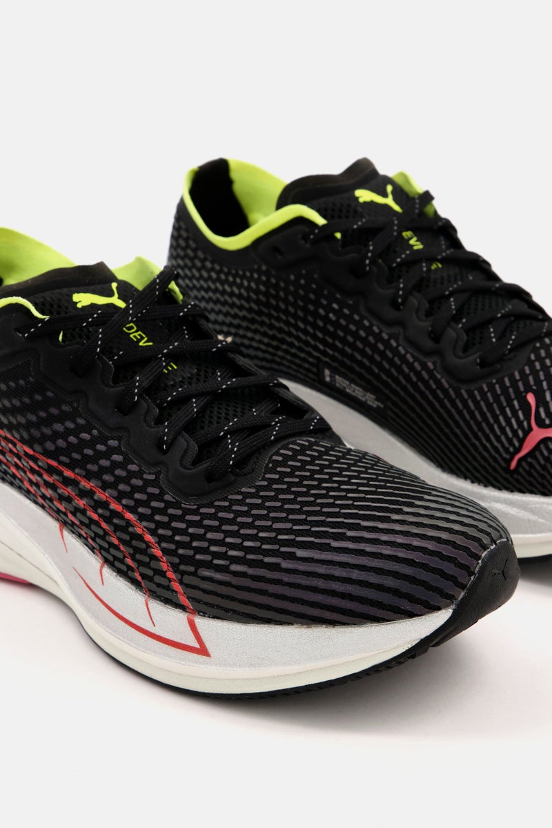 PUMA Women Lace Up Deviate Nitro WTR Running Shoes, Black - Image 4