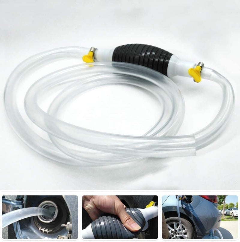 AEKDO 2M Fuel Transfer Pump for Gasoline, Diesel, Petrol, Manual, Car, Portable - Image 3
