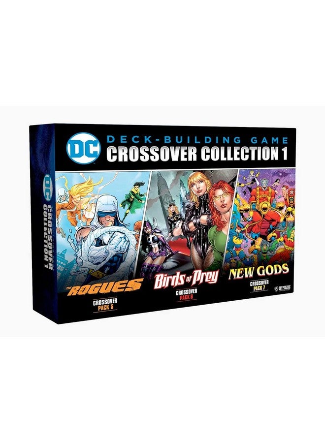 CRYPTOZOIC ENTERTAINMENT Cryptozoic Entertainment: DC Deck-Building Game: Crossover Collection 1 Expansion- Deck Building Card Game, Ages 14+ Multi - Image 1