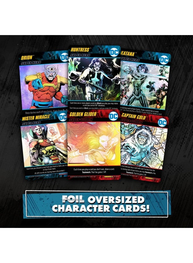 CRYPTOZOIC ENTERTAINMENT Cryptozoic Entertainment: DC Deck-Building Game: Crossover Collection 1 Expansion- Deck Building Card Game, Ages 14+ Multi - Image 2