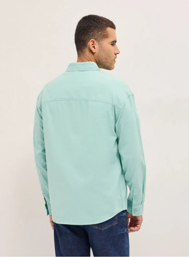 THE BEAR HOUSE Men's Shirt for Casual and Formal Wear | Classic Button-Down Style for Office, Daily Use, Travel, Events & All-Season Outfits | Versatile & Stylish Wardrobe Essential for Every Occasion