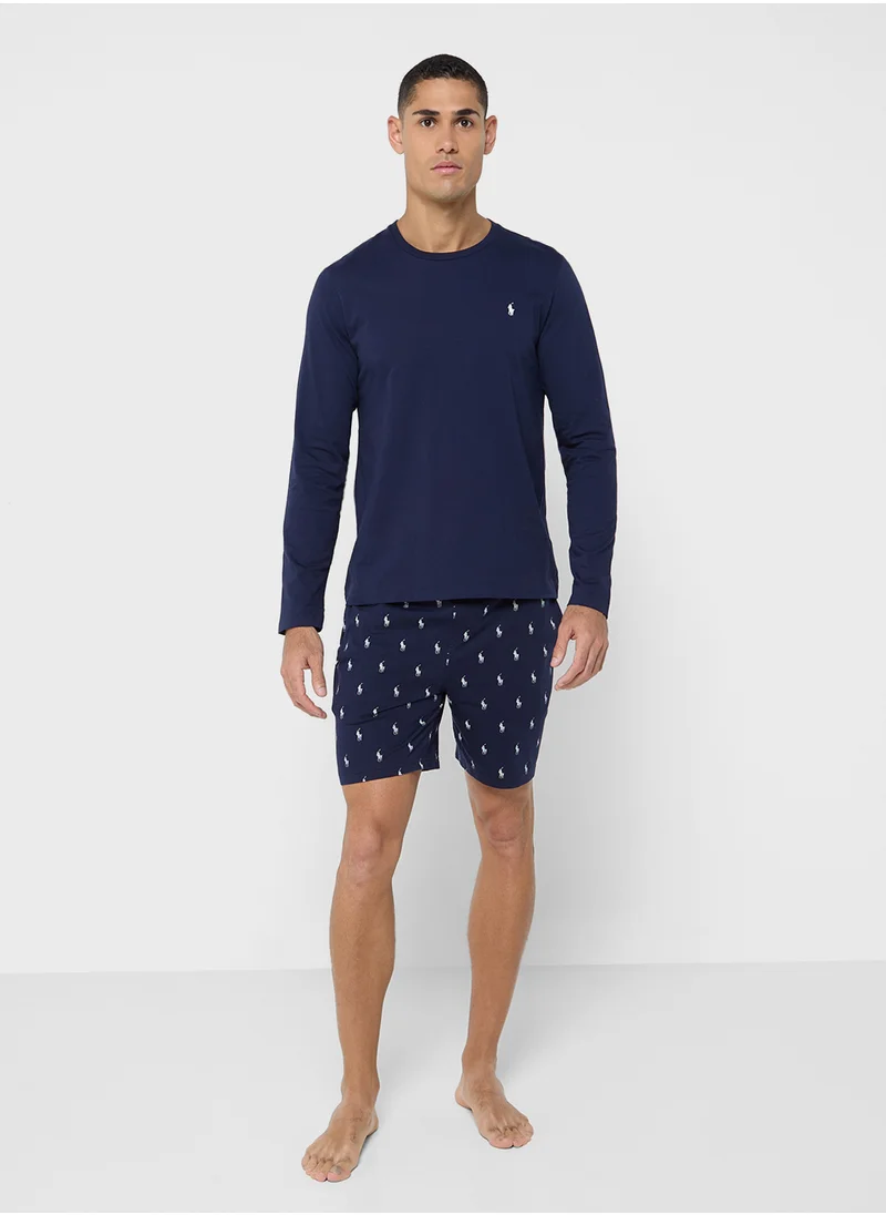 POLO RALPH LAUREN Logo Drawtsring Shorts