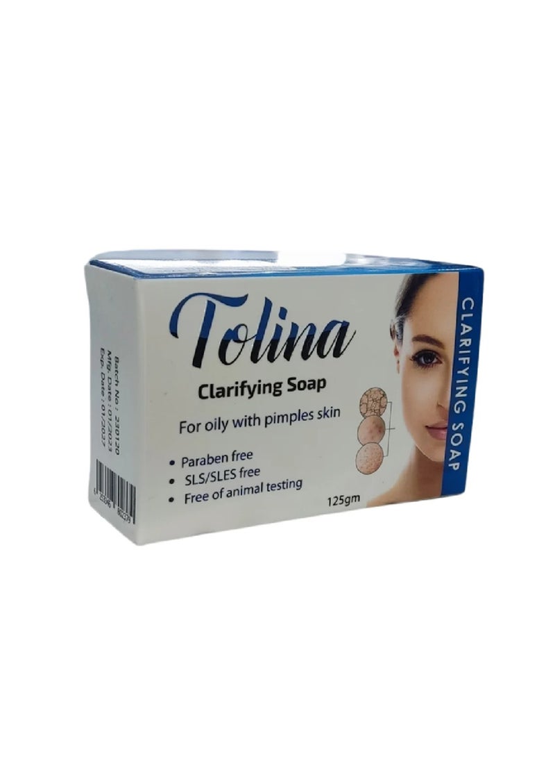 Tolina - Tolina clarifying soap 125 g - Image 1