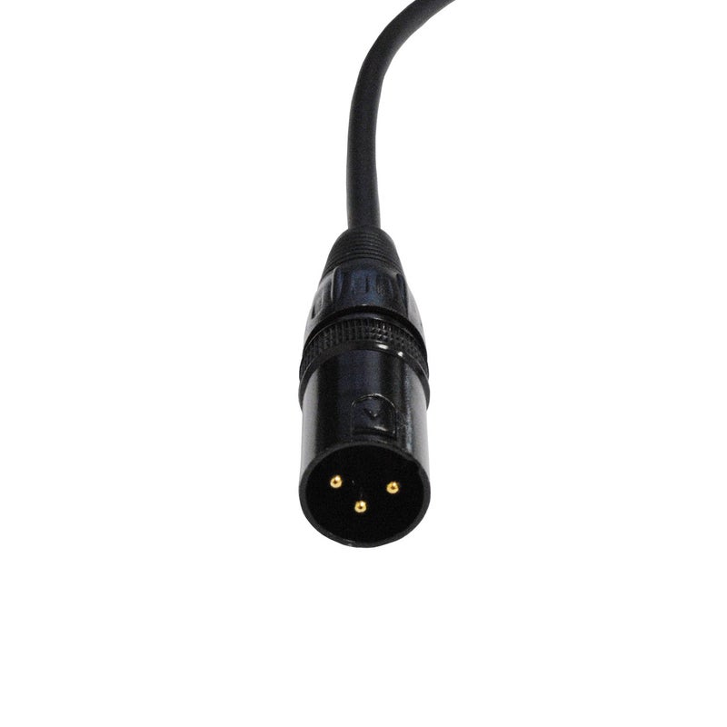 AUDIO 2000'S كابل صوت 2000s 1/4" TRS بزاوية قائمة إلى XLR ذكر 12 قدم E14112 - Image 2