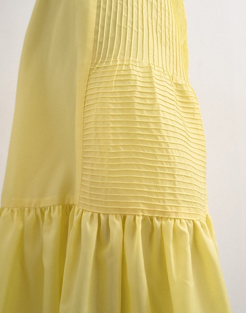 TOPSHOP Casual High Rise Tiered Crinkle Maxi Skirt - Image 4