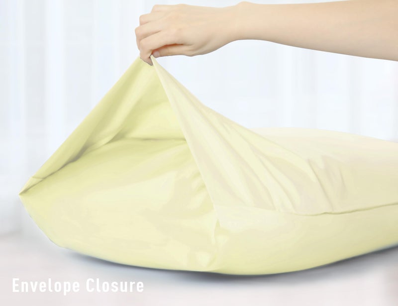 Sunflower Body Pillowcase 100% Cotton Long Pillow Cover/Case Envelope Closure 1 Pack  21?54 Inches Cream  Soft And Breathable - Image 4