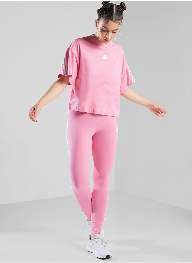 Adidas - 3 Stripe Future Icons Leggings - Image 1