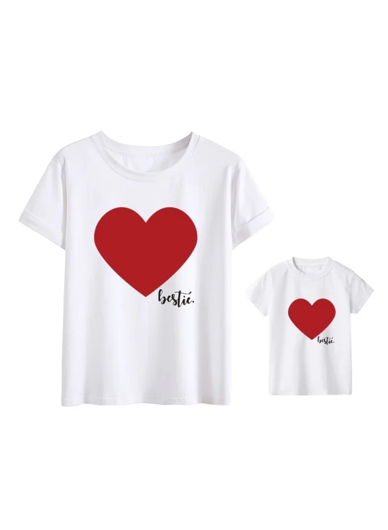 Matching Family Outfits Bestie Mommy and Me T-shirts