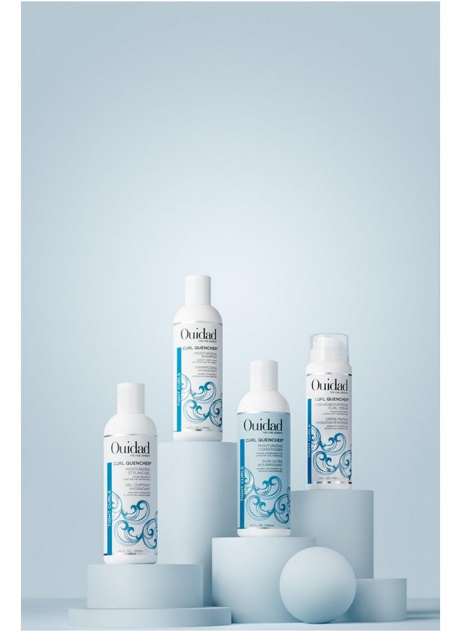 Ouidad Ouidad Curl Quencher Moisturizing Conditioner - 8.5 fl oz, Curl Defining Hair Conditioner for Soft, Nourished & Hydrated Curls, Helps Repair Damage, Creamy Detangling Conditioner, For Tight Curls  - Image 5