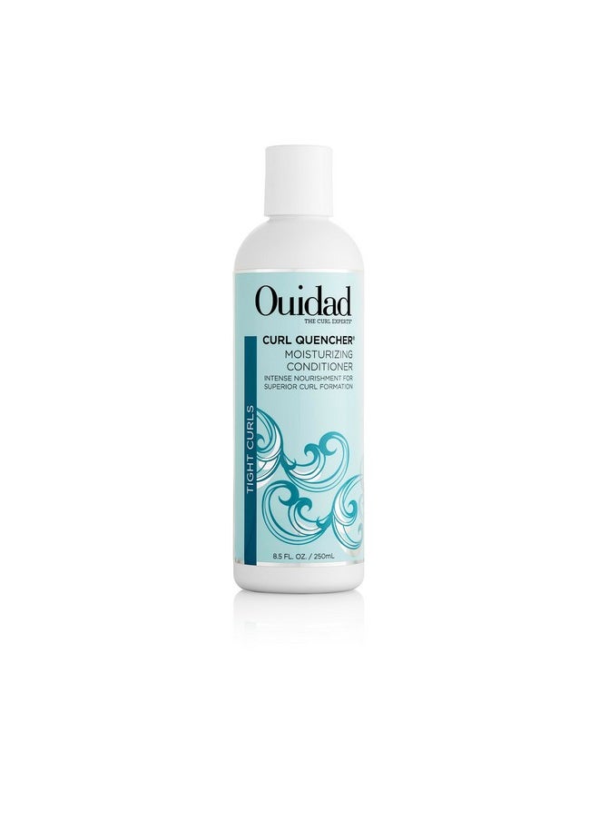 Ouidad Ouidad Curl Quencher Moisturizing Conditioner - 8.5 fl oz, Curl Defining Hair Conditioner for Soft, Nourished & Hydrated Curls, Helps Repair Damage, Creamy Detangling Conditioner, For Tight Curls  - Image 1