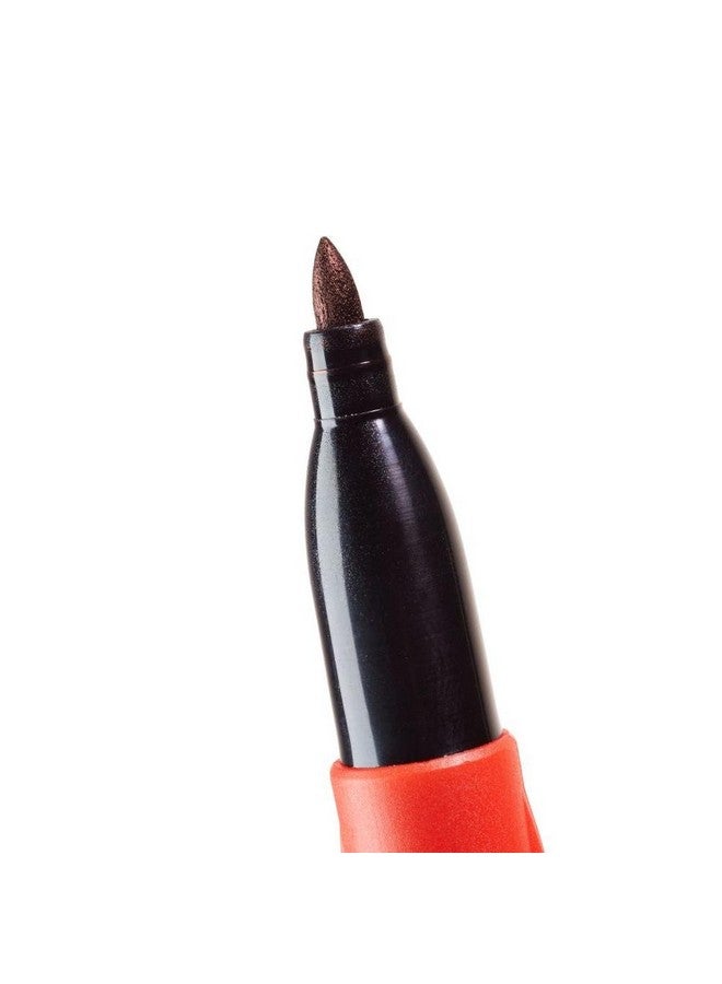 ميلواكي 48-22-3100 قلم تحديد دائم أسود برأس رفيع من Inkzall Jobsite (عبوة من 24 قطعة) - Image 2