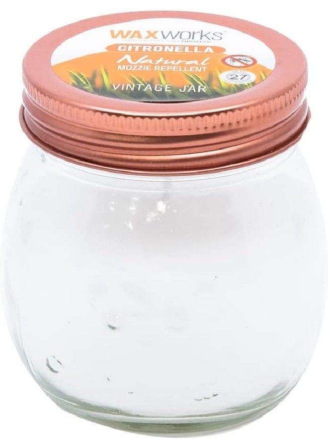 WAX WORKS Wax Works Citronella Jam Jar Vintage  - Image 3