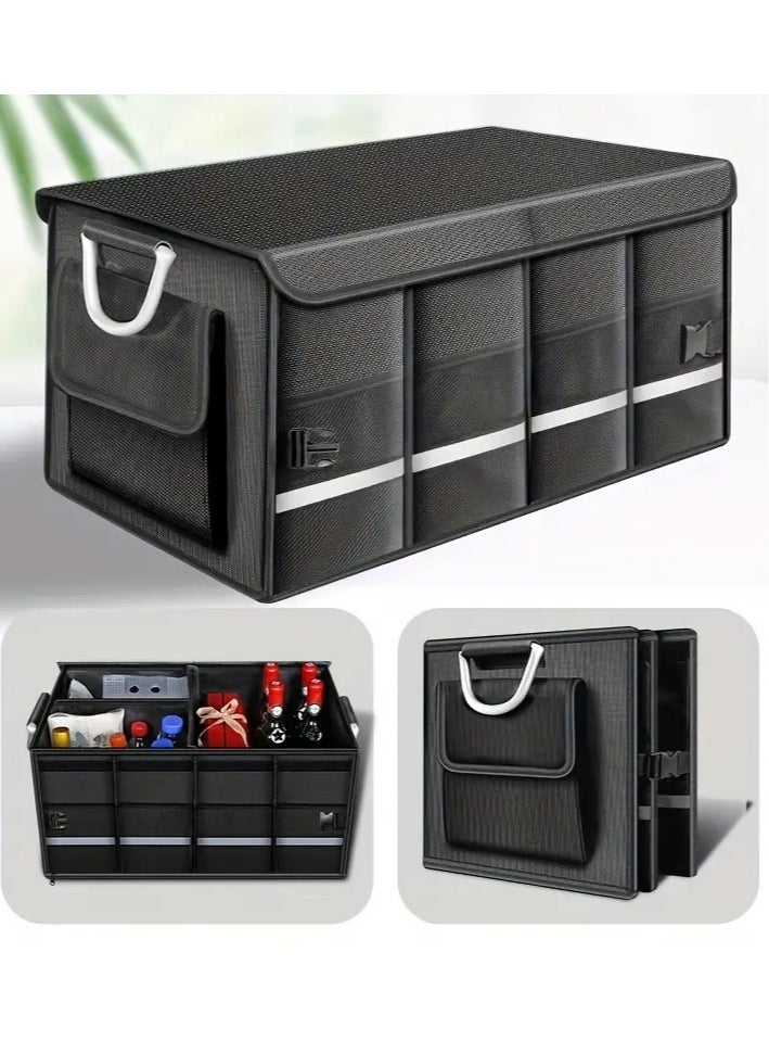 Generic - Collapsible Heavy Duty Portable Multi-Functional Car Trunk Organizer with Special Room for Shoes - Image 1