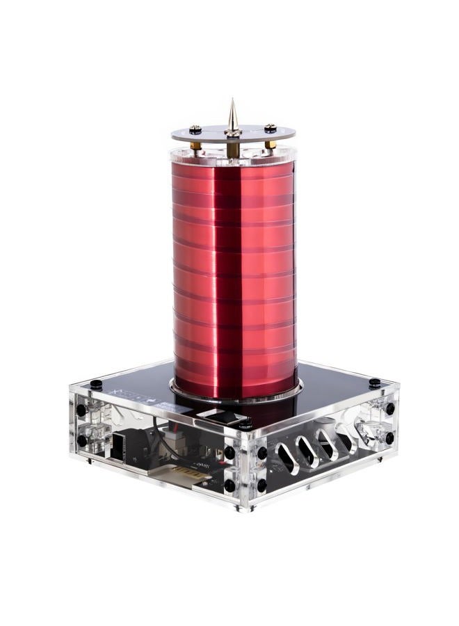 Joytech Music Tesla Coil Acrylic Base Shell Arc Plasma Loudspeaker Wireless Transmission Experiment Desktop Toy Model XX01 - Image 1