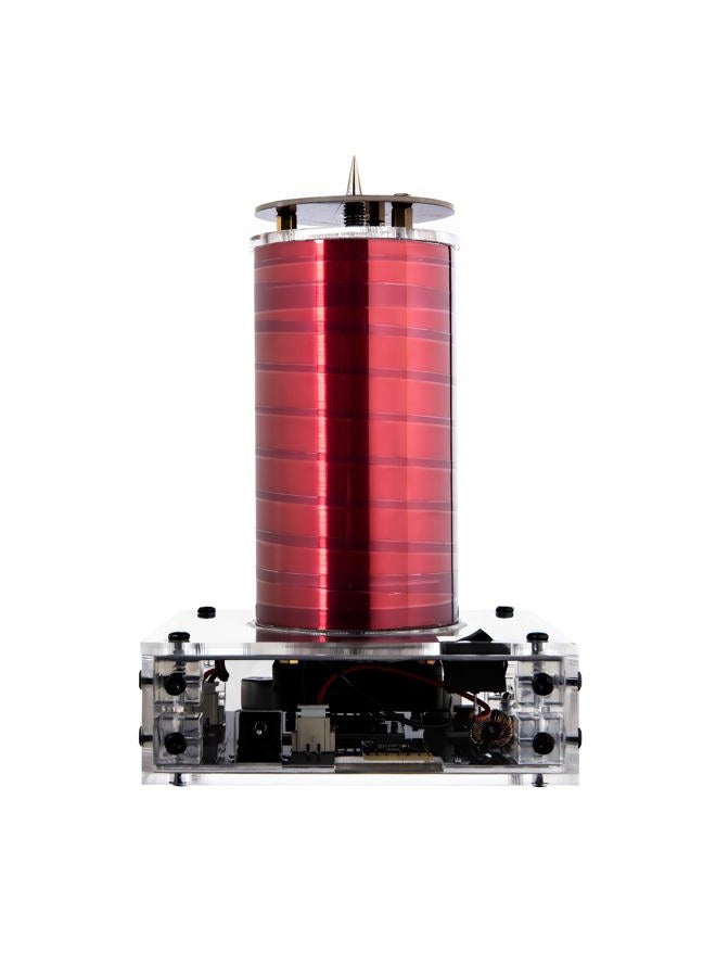 Joytech Music Tesla Coil Acrylic Base Shell Arc Plasma Loudspeaker Wireless Transmission Experiment Desktop Toy Model XX01 - Image 3