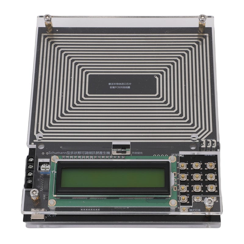 Signal Generator 0.001Hz To 200KHz High Frequency Stability - Low Power Consumption Sine Wave Generator For Laboratory Electronic Testing And Oscilloscope Measurement - Image 2