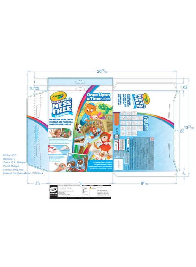 Crayola مجموعة الألوان الرائعة: ذات مرة في الماضي - Image 3