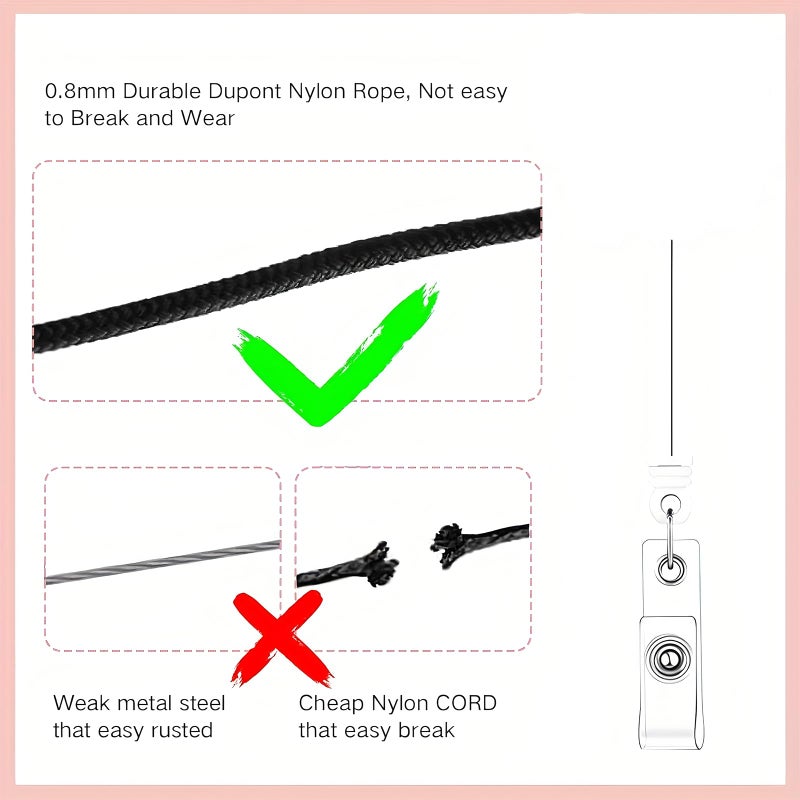 OCOUYVD 1 Pcs Employee Appreciation Retractable Badge Reel Gift for Housekeepers Custodian Gift Hospital Cleaning Your Worries Away Acrylic Nurse ID Badge Reel with Clip for Coworker Employee - Image 5