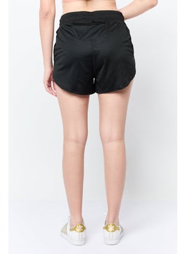 Adidas Women Sportswear Fit 3 Inseam Brand Logo Training Shorts, Black  - Image 2