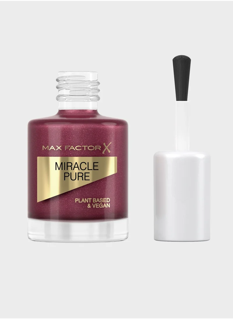 Max Factor Miracle Pure Nail Colour - 373 - Regal Garnet, 12ml