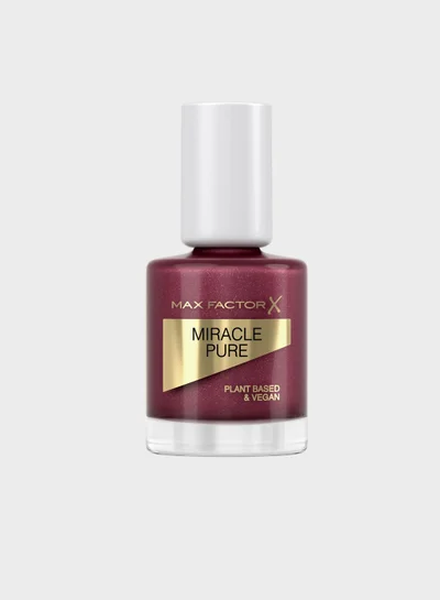 Max Factor Miracle Pure Nail Colour - 373 - Regal Garnet, 12ml