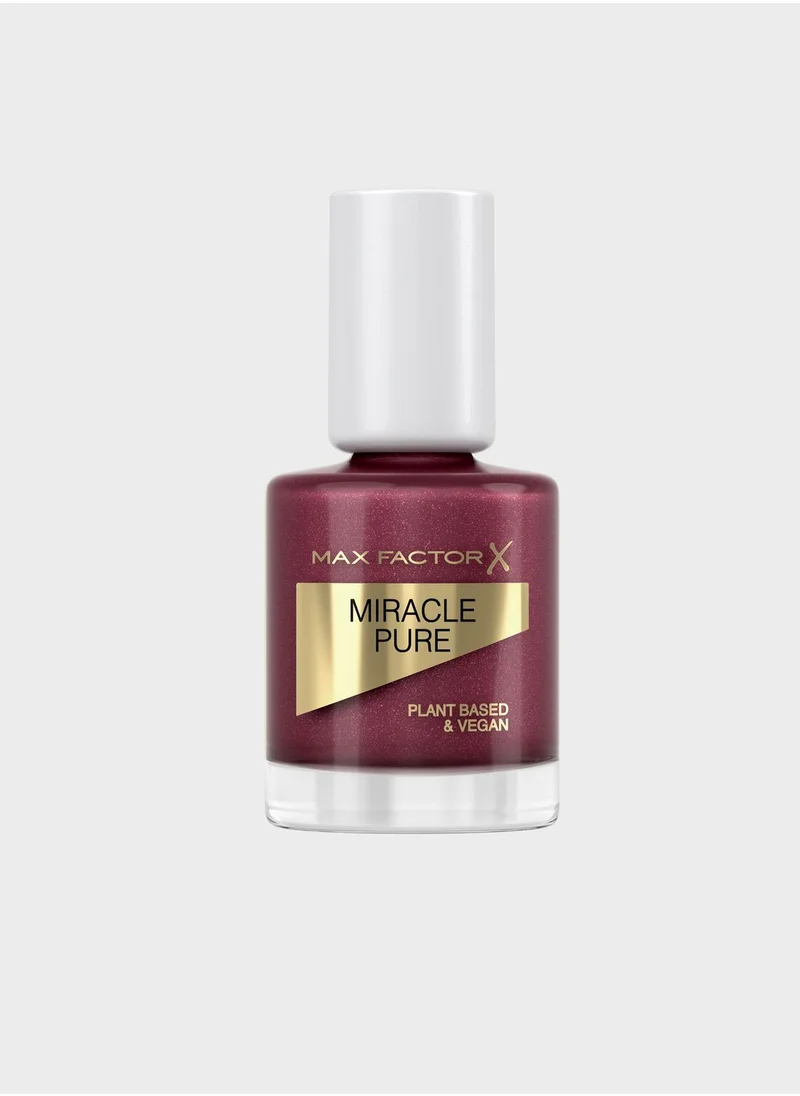 Max Factor Miracle Pure Nail Colour - 373 - Regal Garnet, 12ml