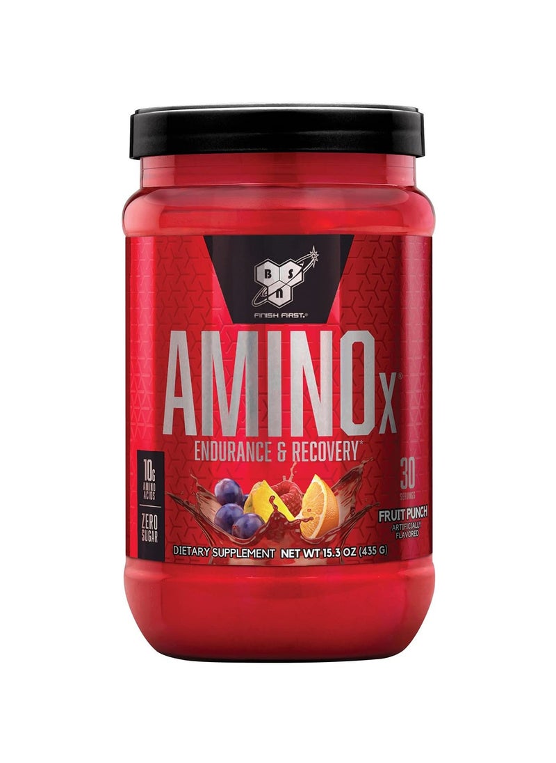 BSN AMINOx Fruit Punch Flavor 30 Servings  - Image 1
