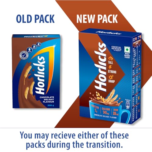 Horlicks Health & Nutrition drink - Refill pack (Chocolate flavor) - Pamherbals - Image 3
