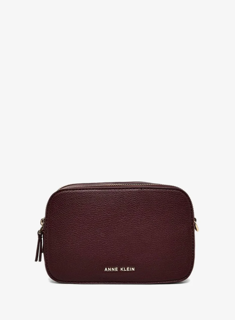 ANNE KLEIN Anne Klein Textured Zippered Camera Bag
