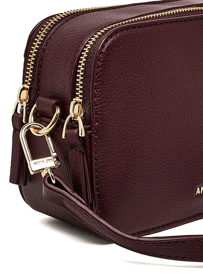Anne Klein  Textured Zippered Camera Bag for Women | Best Price UAE