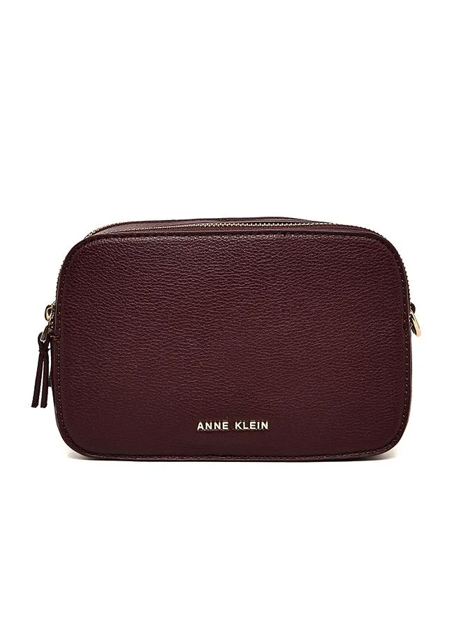 Textured Zippered Camera Bag