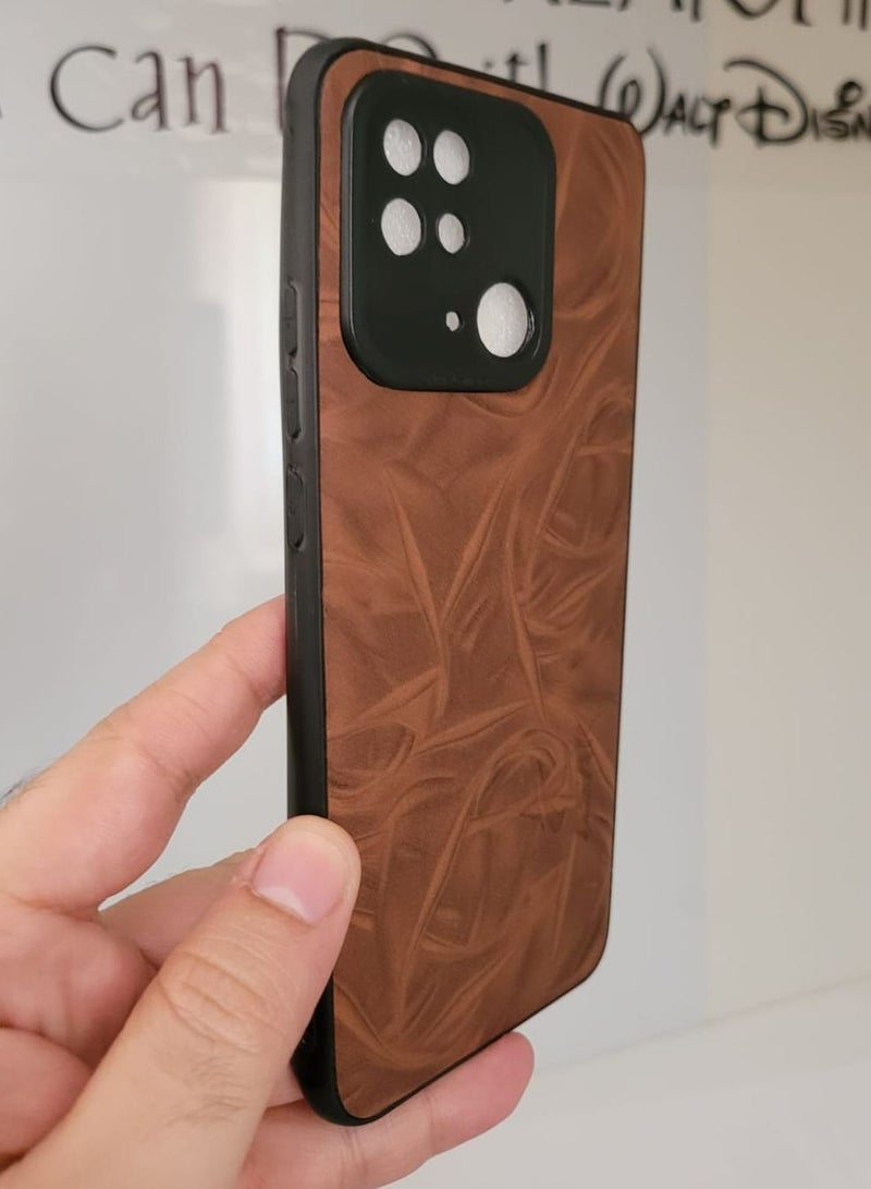 RM 10C silicon case back cover brown colour - Image 3