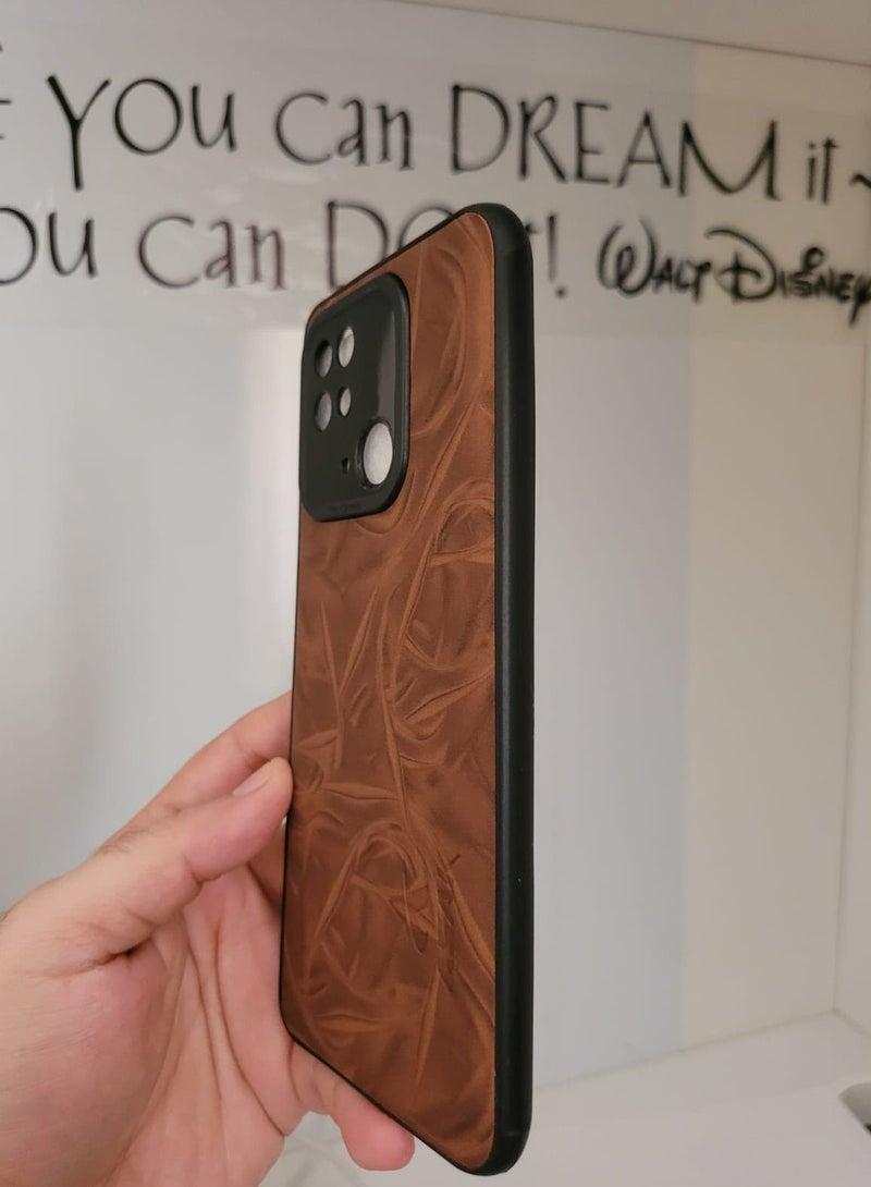RM 10C silicon case back cover brown colour - Image 2