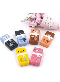 CMGTYYD CMGTYYD Pencil Eraser Shaving Roller Case for Easy Pick Up and Removal | Animal Themed Cute and Fun Party Favor and School Supplies for Kids, Back to school gift(6 Pcs)  - Image 3