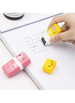 CMGTYYD CMGTYYD Pencil Eraser Shaving Roller Case for Easy Pick Up and Removal | Animal Themed Cute and Fun Party Favor and School Supplies for Kids, Back to school gift(6 Pcs)  - Image 5