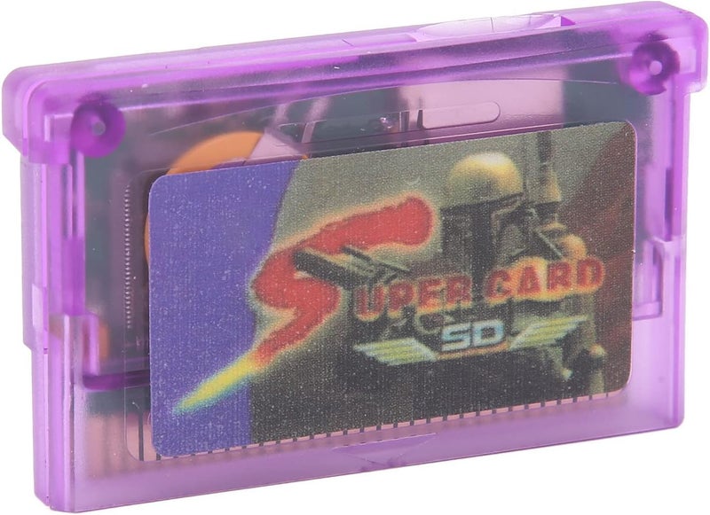 جياو بطاقة ذاكرة لألعاب الفيديو لبطاقة حرق GBA، بطاقة فلاش سعة 2GB لـ GBA، خرطوشة فلاش لـ Gameboy، متوافقة مع GBA SP، SP، GBM، IDS، NDS Lite - Image 1