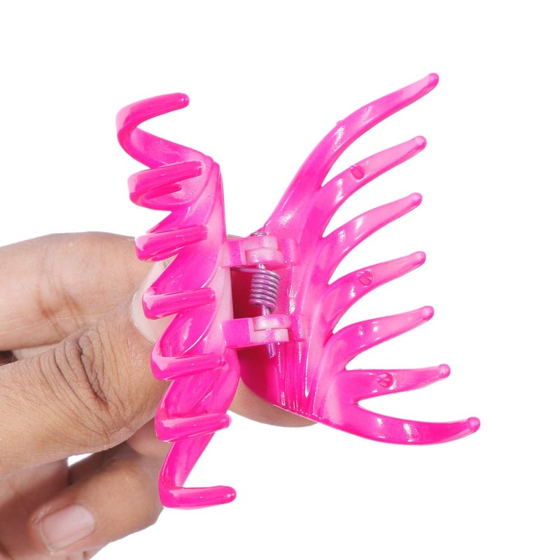Navjai Navjai Womens Unbreakable Hair Clips in Acrylic No Slip Tight Grip Daily Regular Use Hair Clip Butterfly Hair Clutcher for Women and Girls Pack of 12 - Image 5