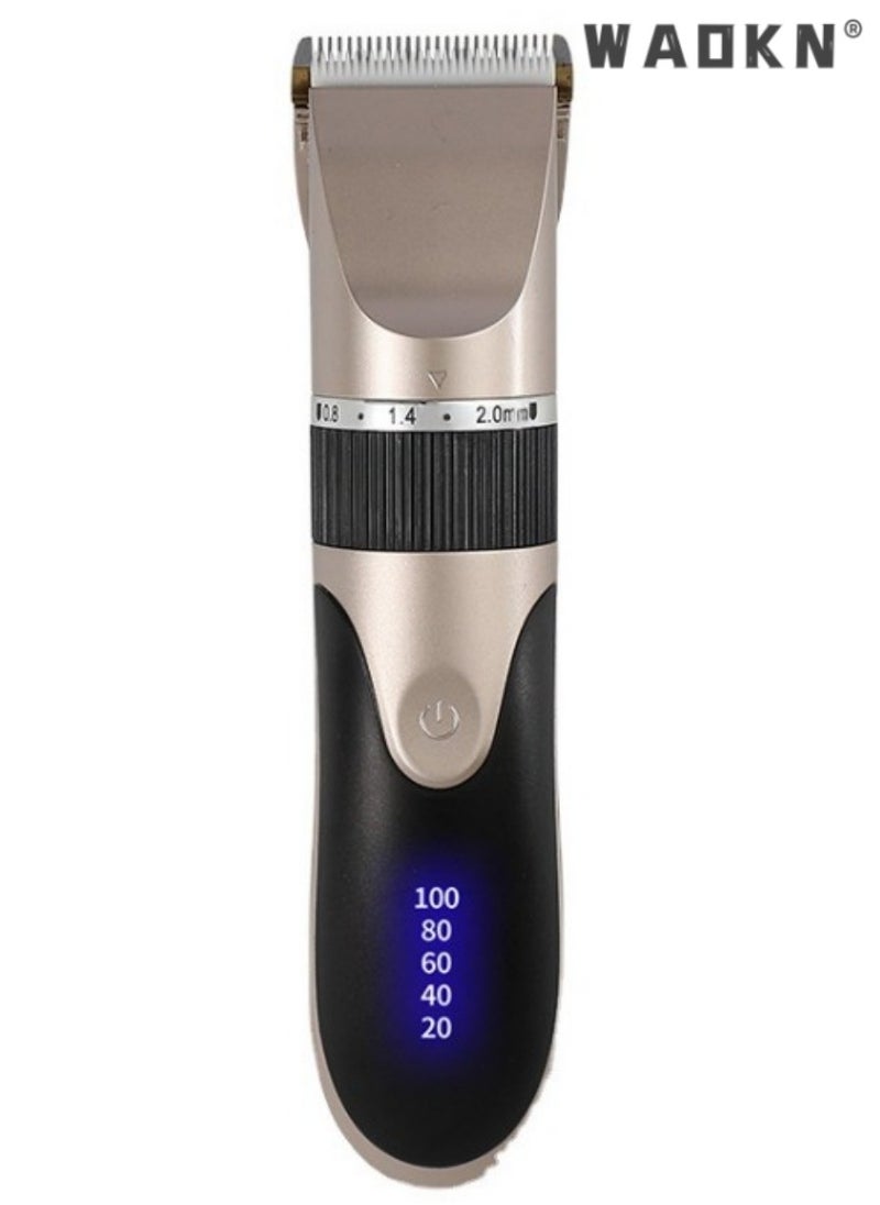 WAOKN - Hair Clippers for Men, Cordless Rechargeable Hair Trimmer Beard Trimmer for Men,Men's Grooming Kit for Hair, Face, Beard, Professional Electric Barber Clippers,Adult Baby Children's Head Shaving Tool - Image 1