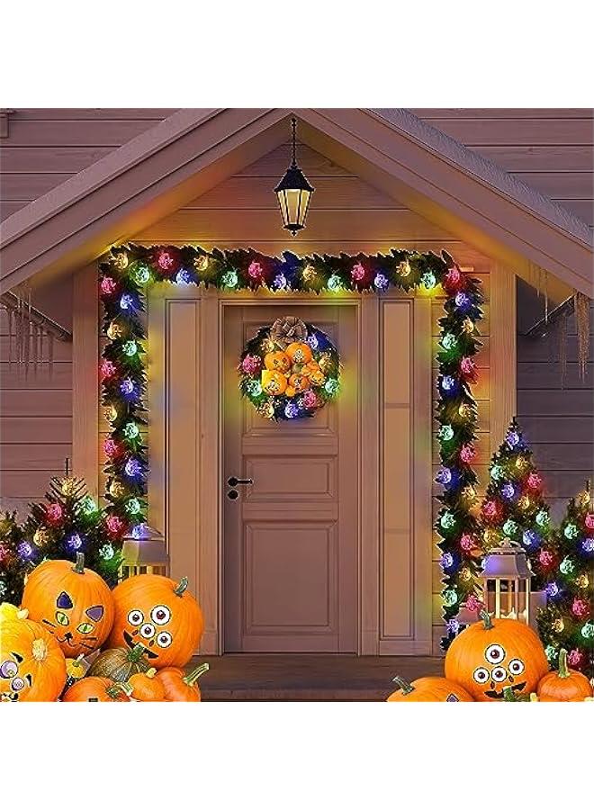 رينكس أضواء سلسلة القمر والجوم لرمضا مع 40 LED مقاوم للماء طول 6 أمتار و 2 وضعيات ضوء، أضواء إيد مارك للأعياد الإسلامية مع حل ، أضواء قمرية للديكور متعددة الألوا، ماسة لحفلات موضوعية للمسلمي ك - Image 5