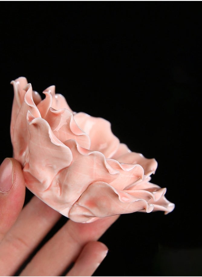 Generic Incense burner,Incense Holder 100% Handmade Ceramic Lotus Incense Burner Holder,Sage Cones and Frankincense  - Image 5