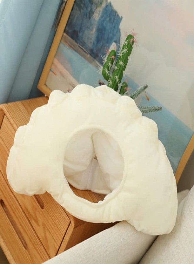 EINCORN Lovely Chinese Dumpling Hat - Cute Dumpling Windproof Headgear Gift for Halloween Cosplay Xmas - Image 4