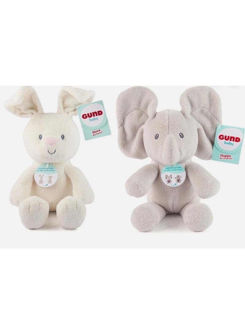GUND Peek-A-Boo Asst. 2 (Flappy & Flora) CDU