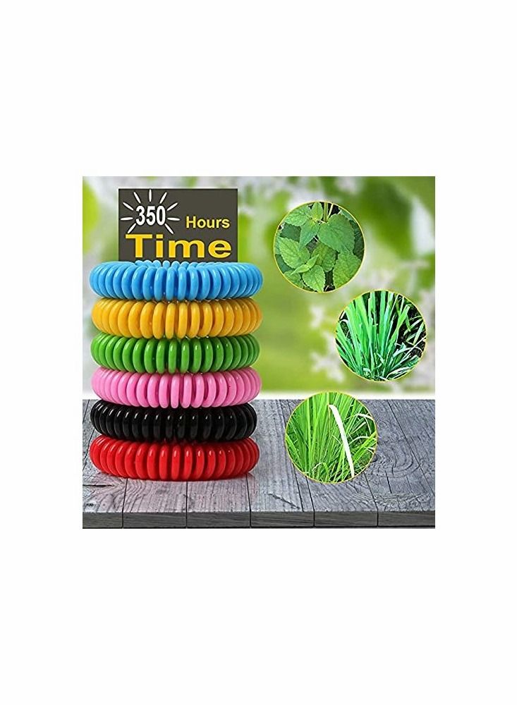 KASTWAVE Mosquito Repellent Bracelets, 12 Pack Individually Wrapped, DEET Free, Natural and Waterproof Band - Image 2