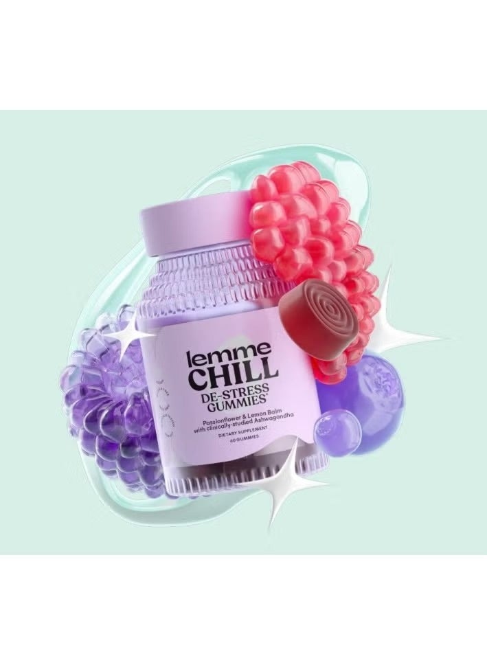 Lemme, Chill, De-Stress Ashwagandha Gummies, 60 Gummies - Image 3