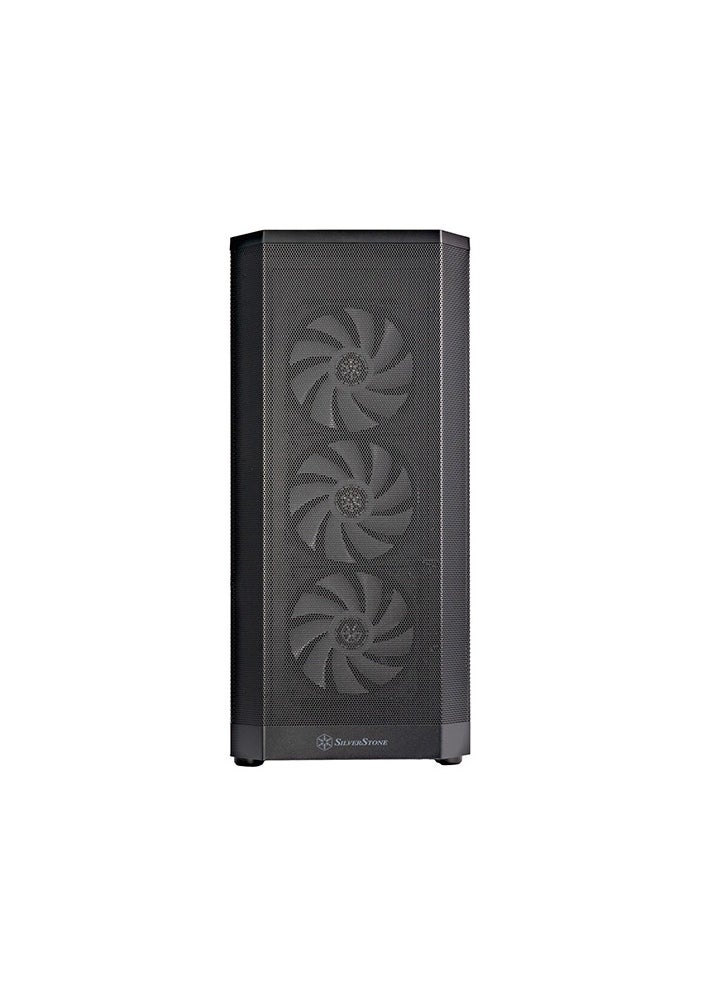 SilverStone FARA 514X Black Mid-Tower ATX Gaming Case – 4x Pre-Installed 120mm ARGB Fans, Tempered Glass Side Panel, USB 3.2 Gen2 Type-C, Supports ATX/Micro-ATX/Mini-ITX, 360mm Radiator Front/Top, 394mm GPU Clearance, 2x 3.5” + 2x 2.5” Drive Bays, Cable Management, ARGB Controller, Steel Frame – SST-FA514X-BG  - Image 2
